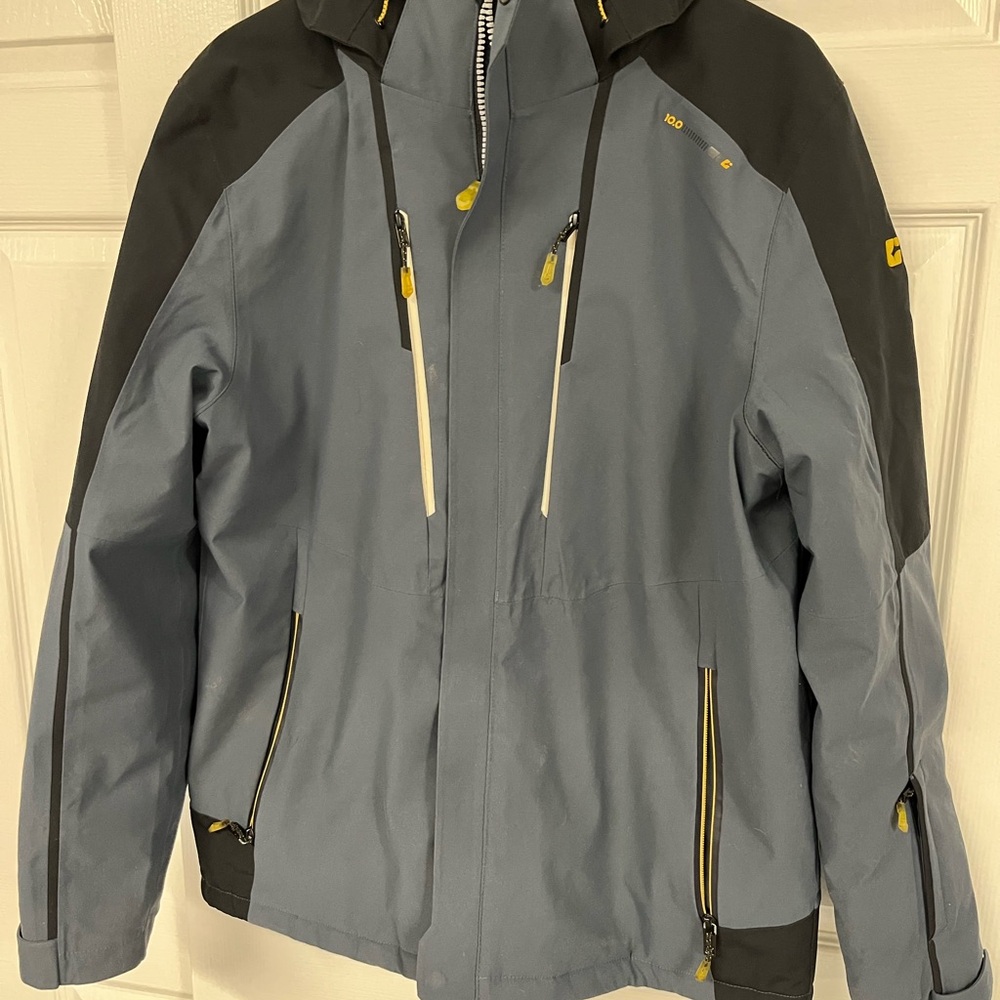 Killtec Mens Jacket Size S Waterproof Windproof Hooded Coat